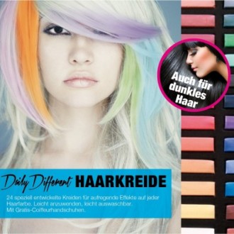 HairWeb.de • Haare färben mit Haarkreide - Hair Chalk  width=